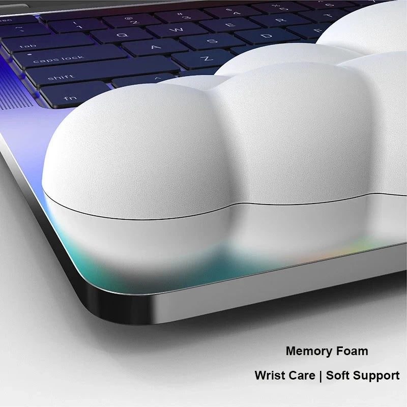 Cloud Wrist Rest for Keyboard & Mouse