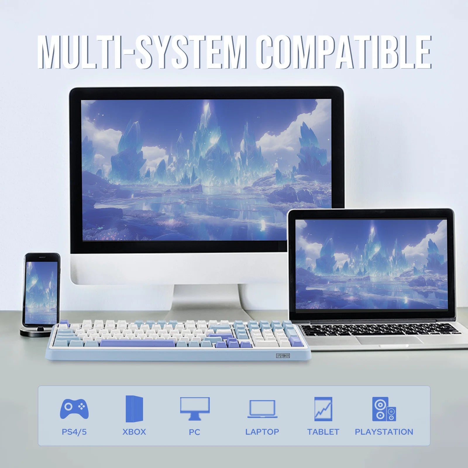 EPOMAKER TH99/ TH99 Plus Wireless Gasket Mounted 96% Keyboard