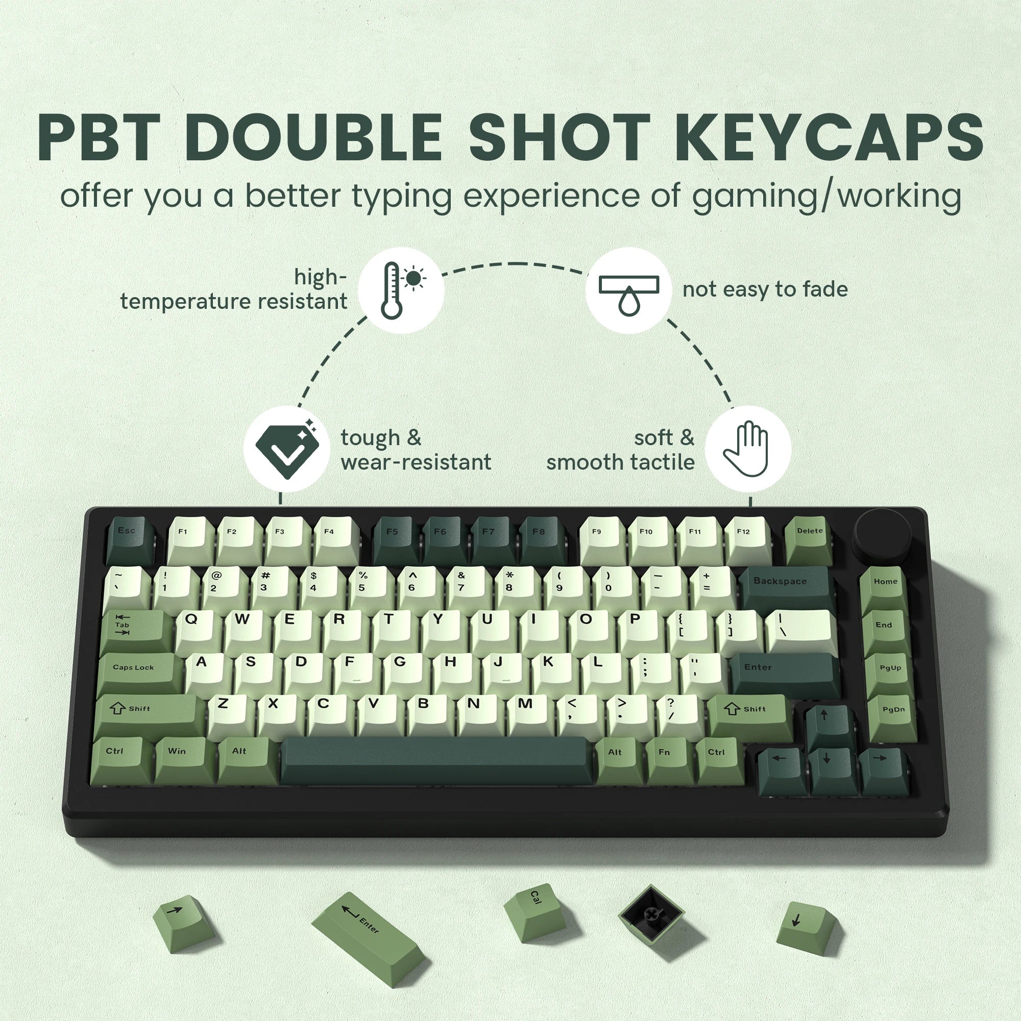 Womier Double Shot Key Cap Sets