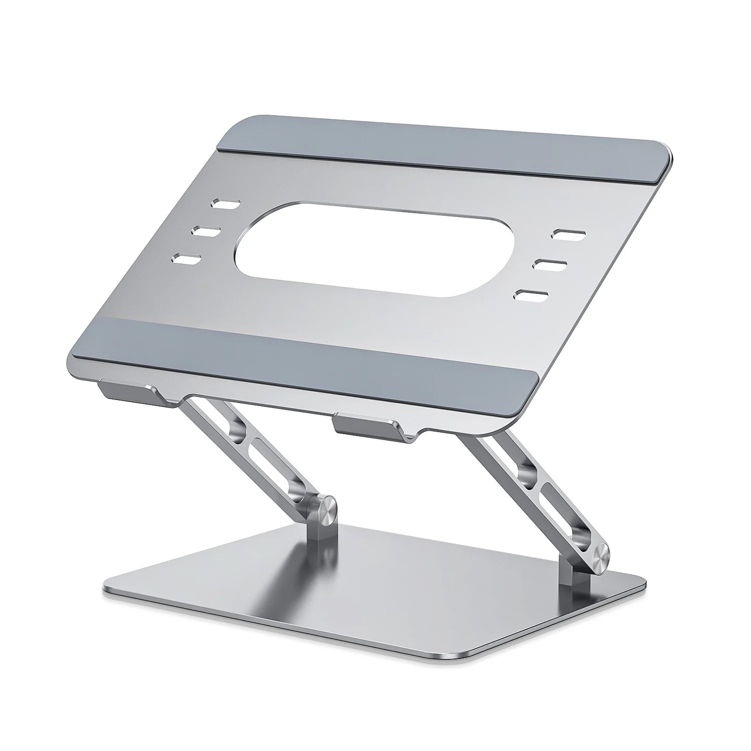 Adjustable Aluminum Laptop Riser for (10-17” Laptop)