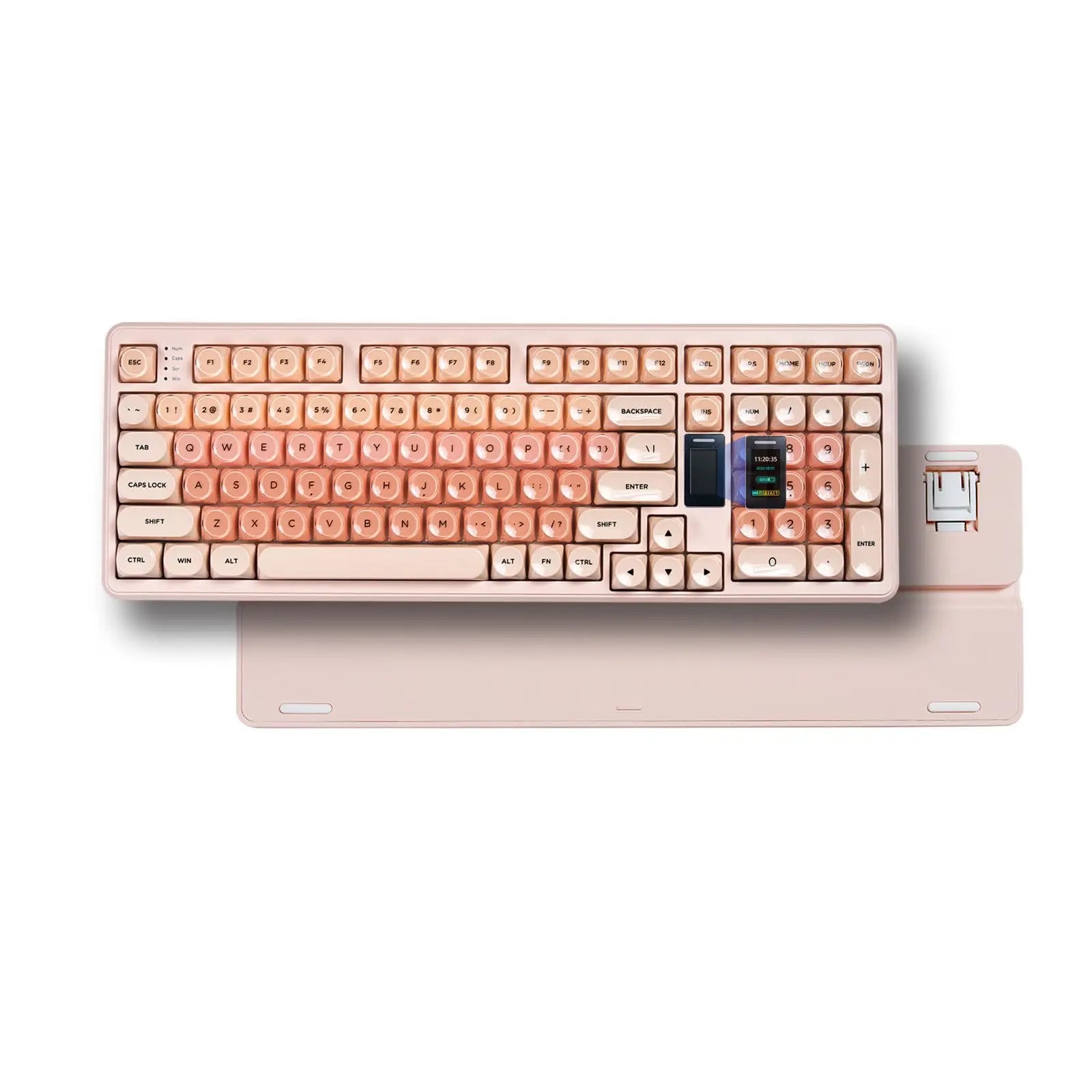 Womier WK98 Wireless Mechanical Tri-Mode Hot Swappable Foundation Keyboard with RGB & Screen