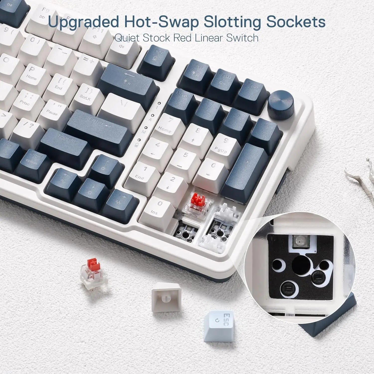 Redragon K686 PRO Wireless 96% Gasket Mounted Keyboard