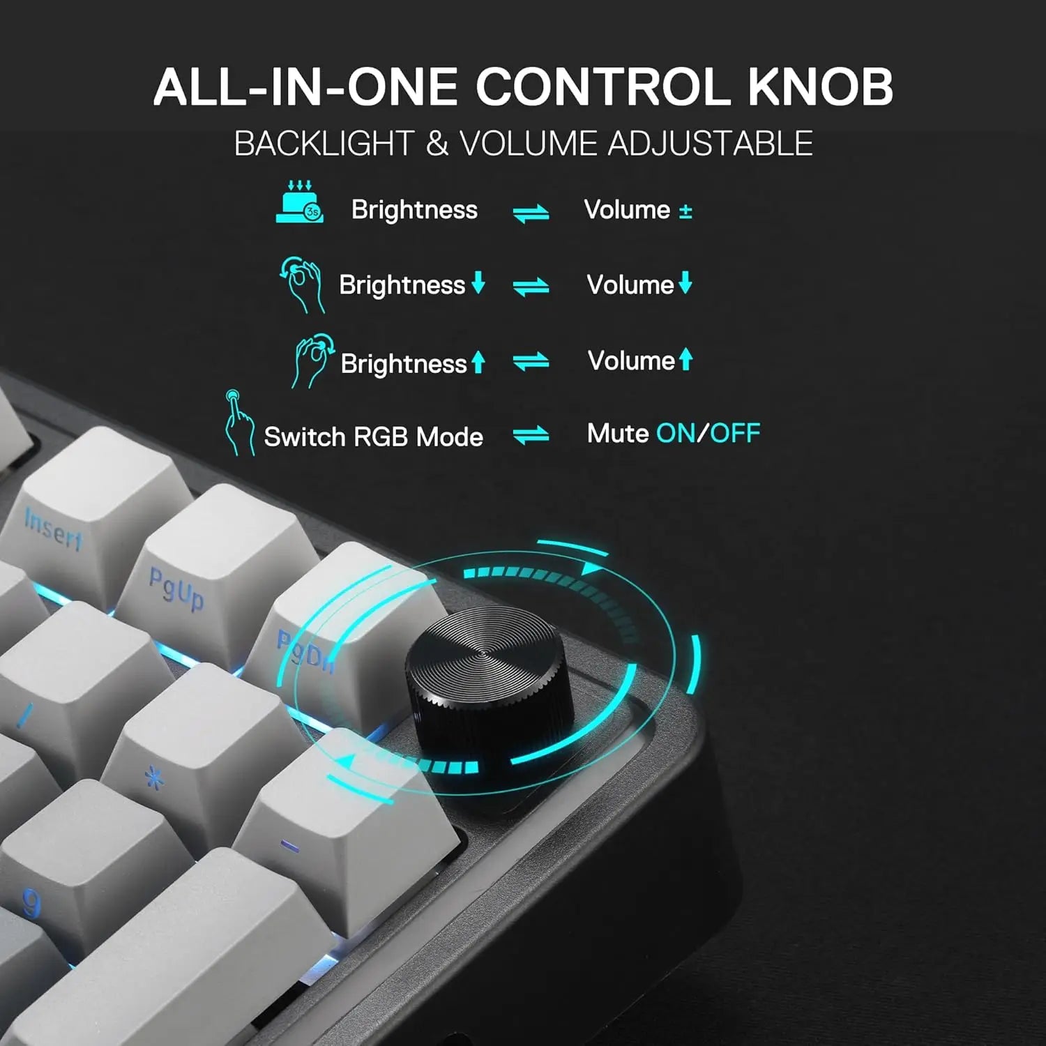 Redragon K686 PRO 96% Wireless Gasket Mounted Tri-Mode Keyboard