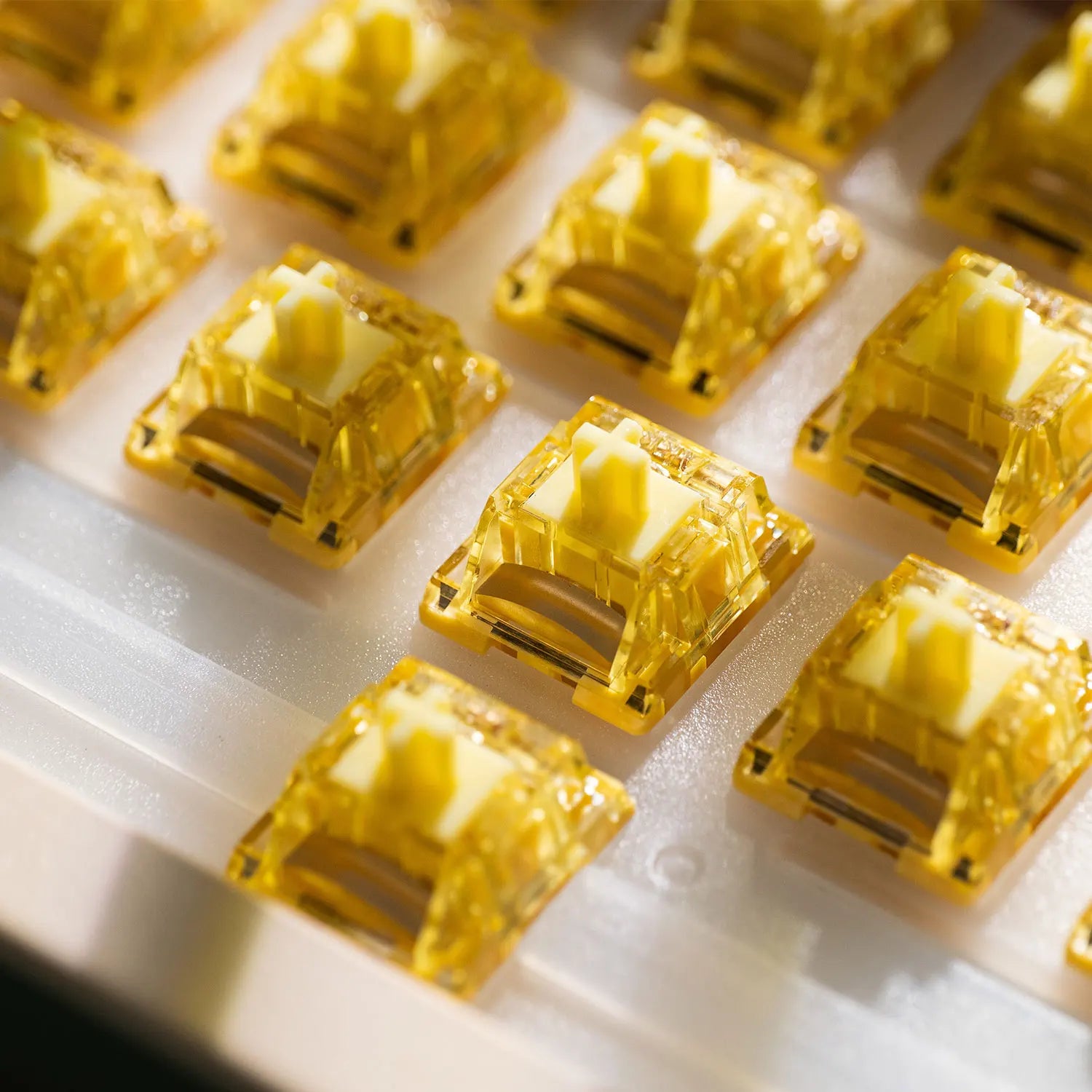 Akko V5 Pro Cream Yellow 5 Pin 50gf Thocky Linear Factory Lubed Switch