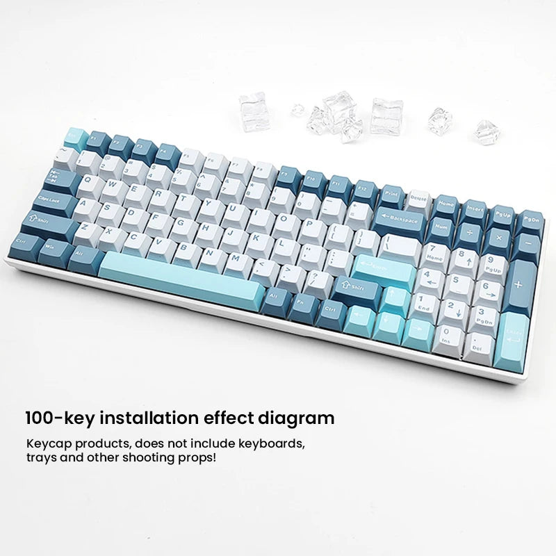 126 Key Double Shot PBT Cherry MX Switch Keycaps