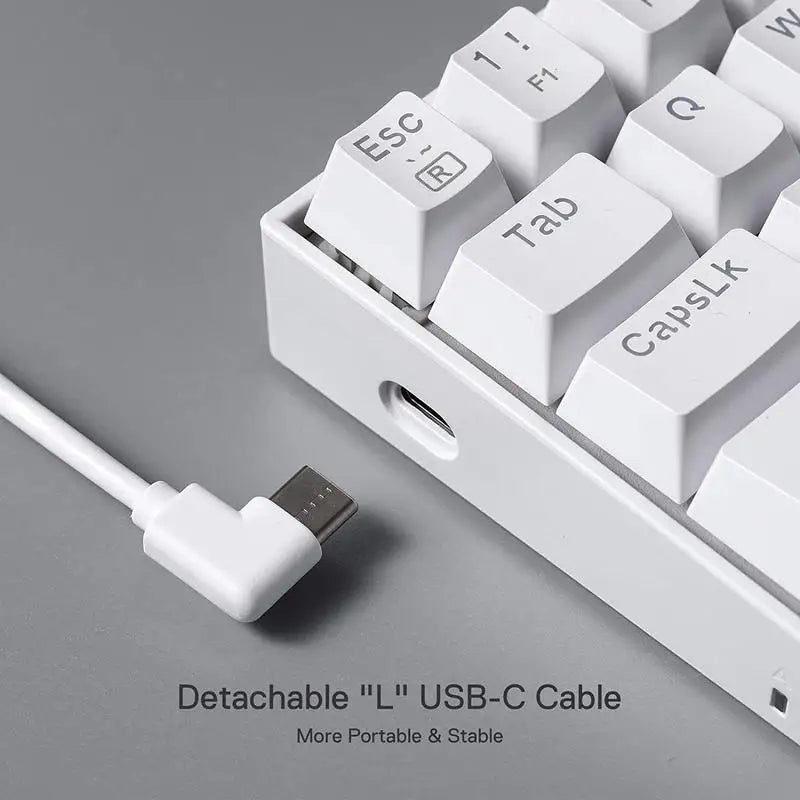 Redragon K630 Dragonborn Hot Swappable 60% Wired RGB LED Keyboard