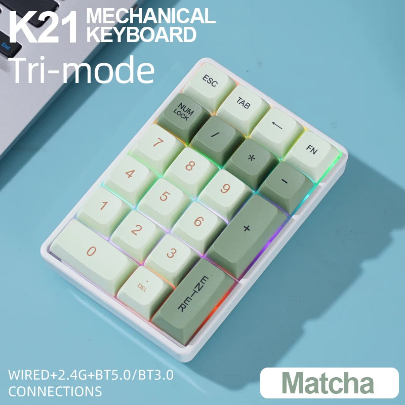 FreeWolf K21 Wireless Hot Swappable Mechanical Numpad