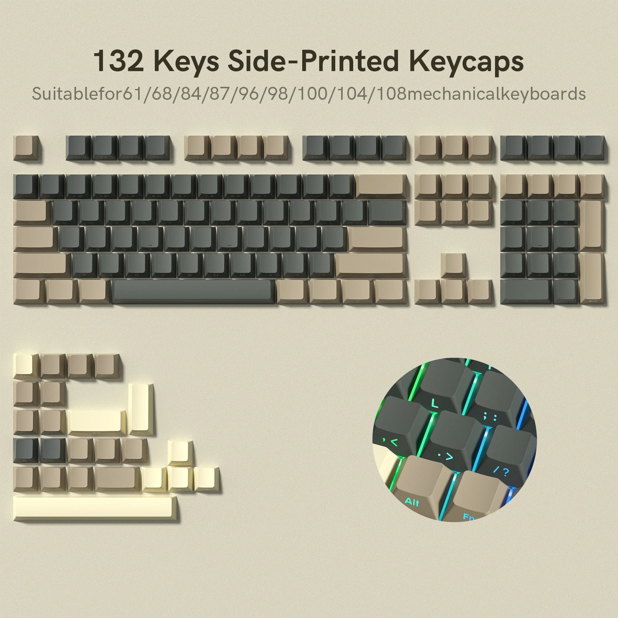 Womier Double Shot Key Cap Sets