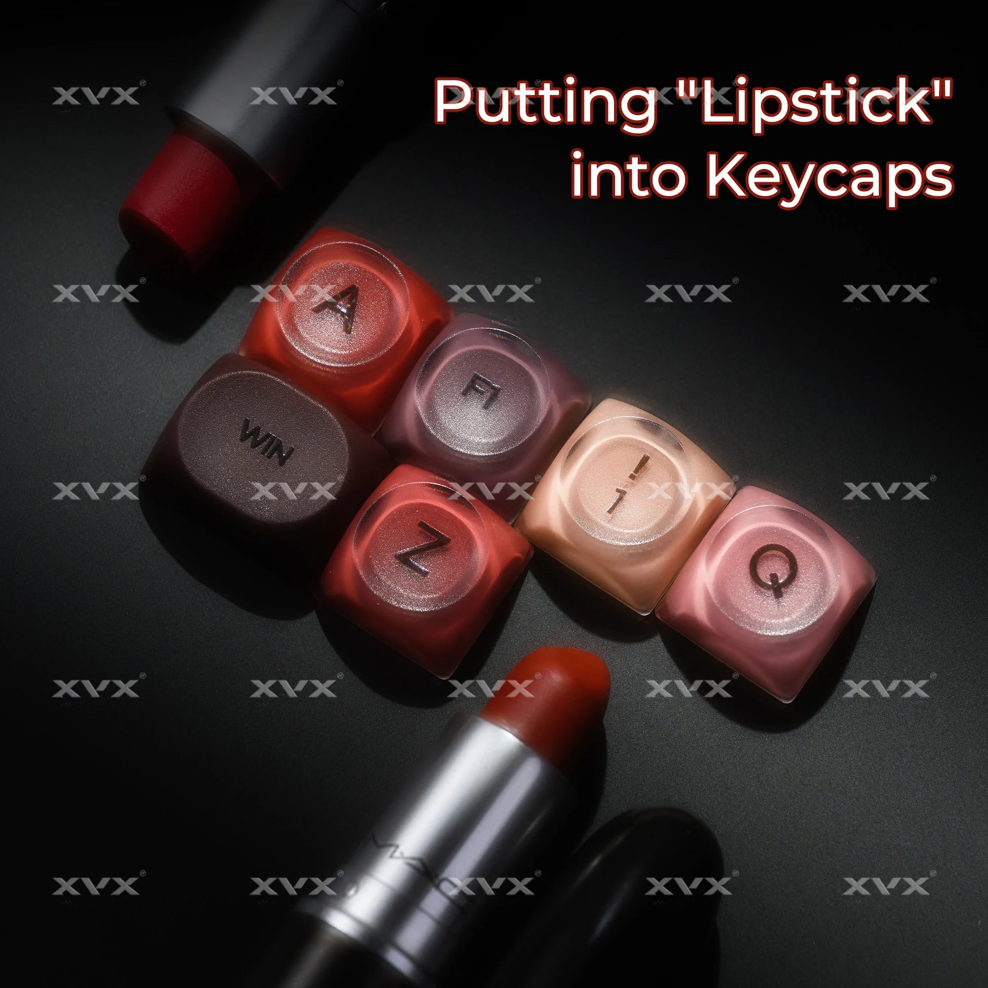 XVX Berry Kiss Foundation Key caps HOA Profile 132 Keys