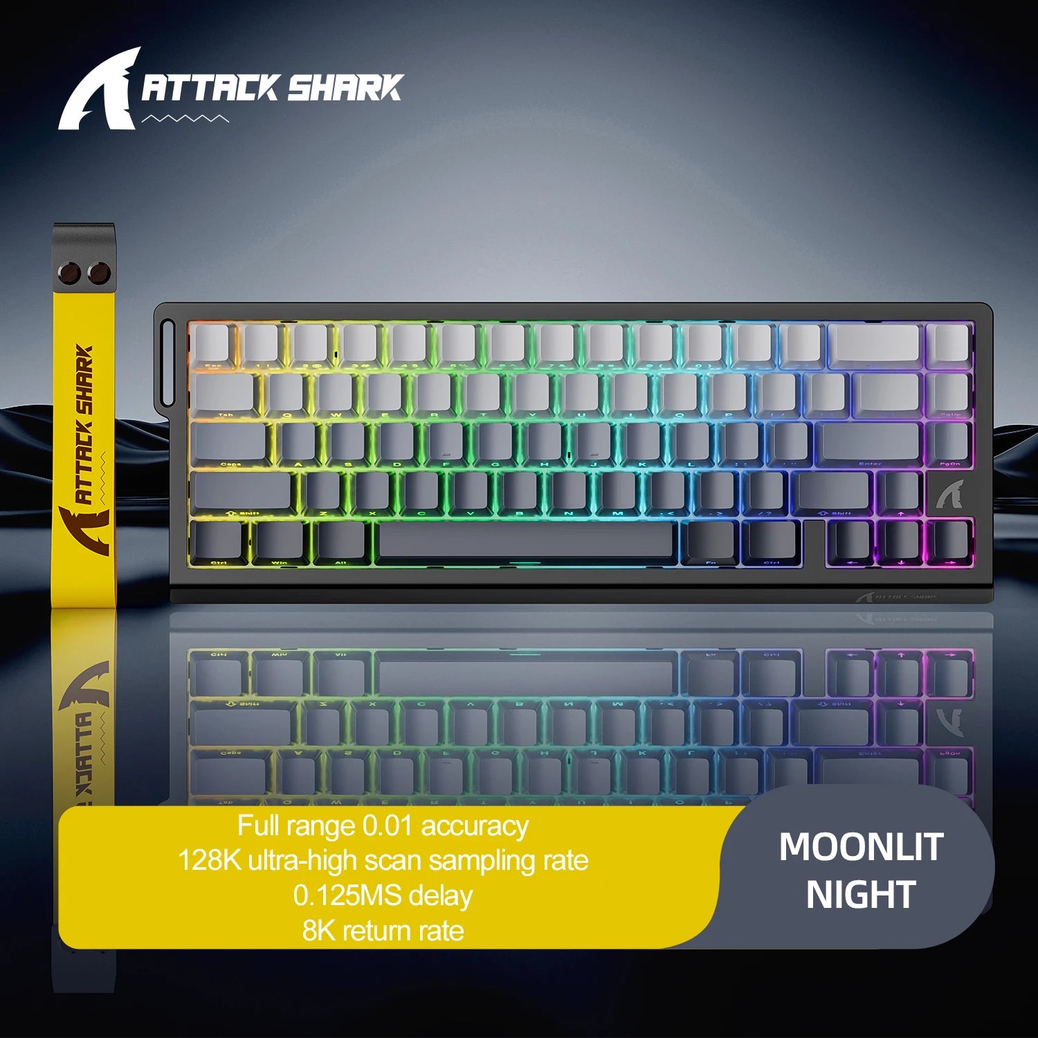 ATTACK SHARK X68HE Magnetic Rapid Trigger Keyboard