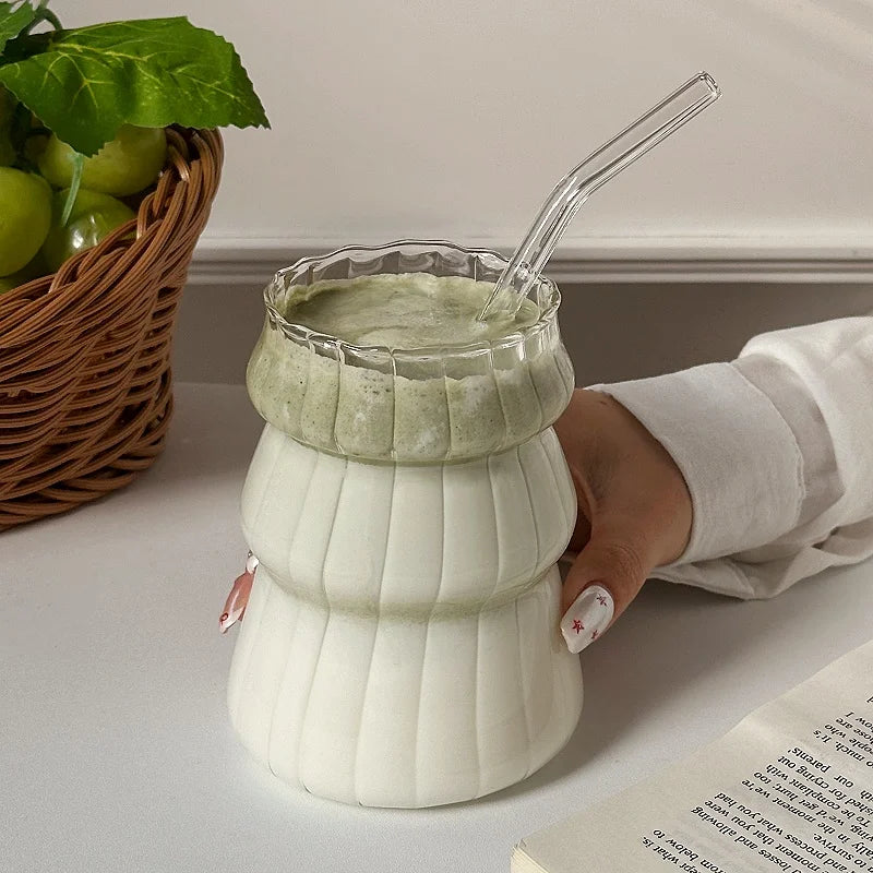 Modern Café Ripple Glassware