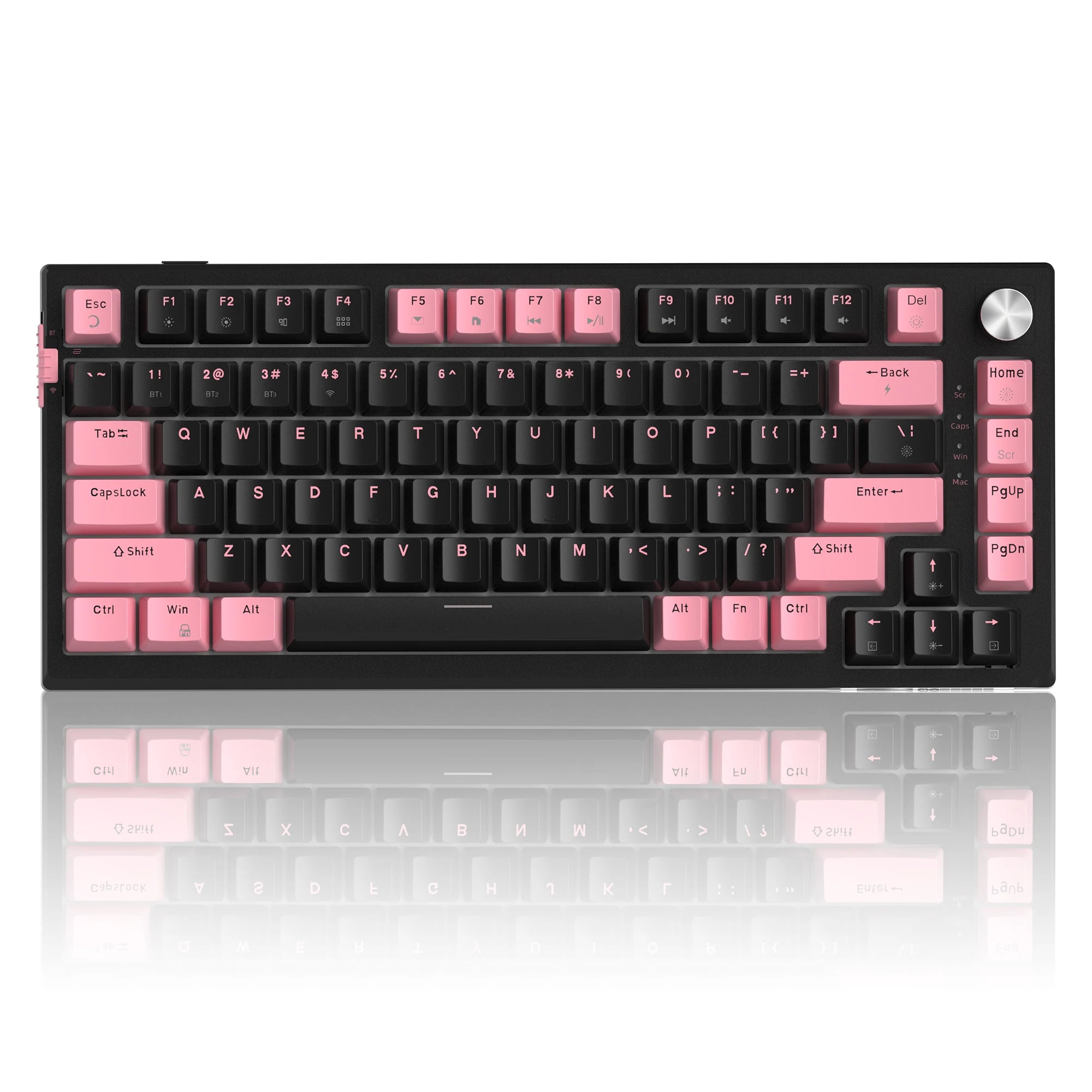 MageGee SKY81 75% Gasket Mounted Keyboard with Knob (Wired Only & Tri-Mode Options)