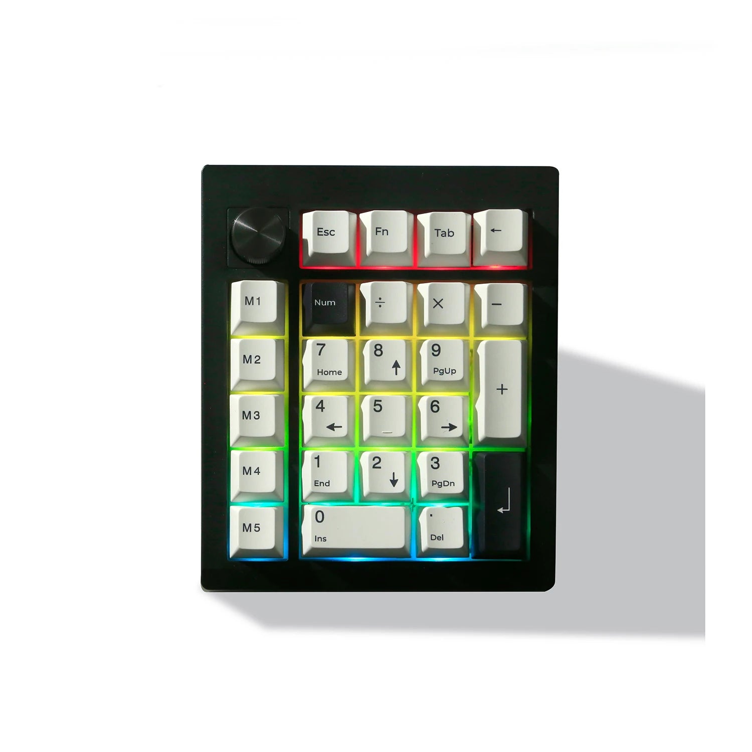 ZUOYA GMK26 QMK/VIA Gasket Mounted Hot Swappable Wireless Numpad with Knob