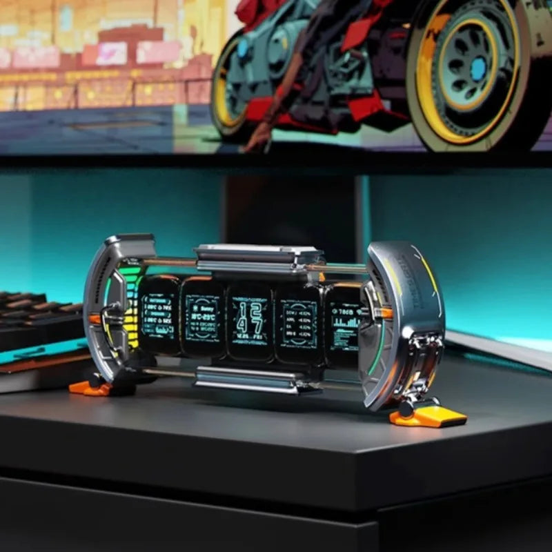 Orbit Panel Smart Customizable Times Gate Cyberpunk RGB Desk Display