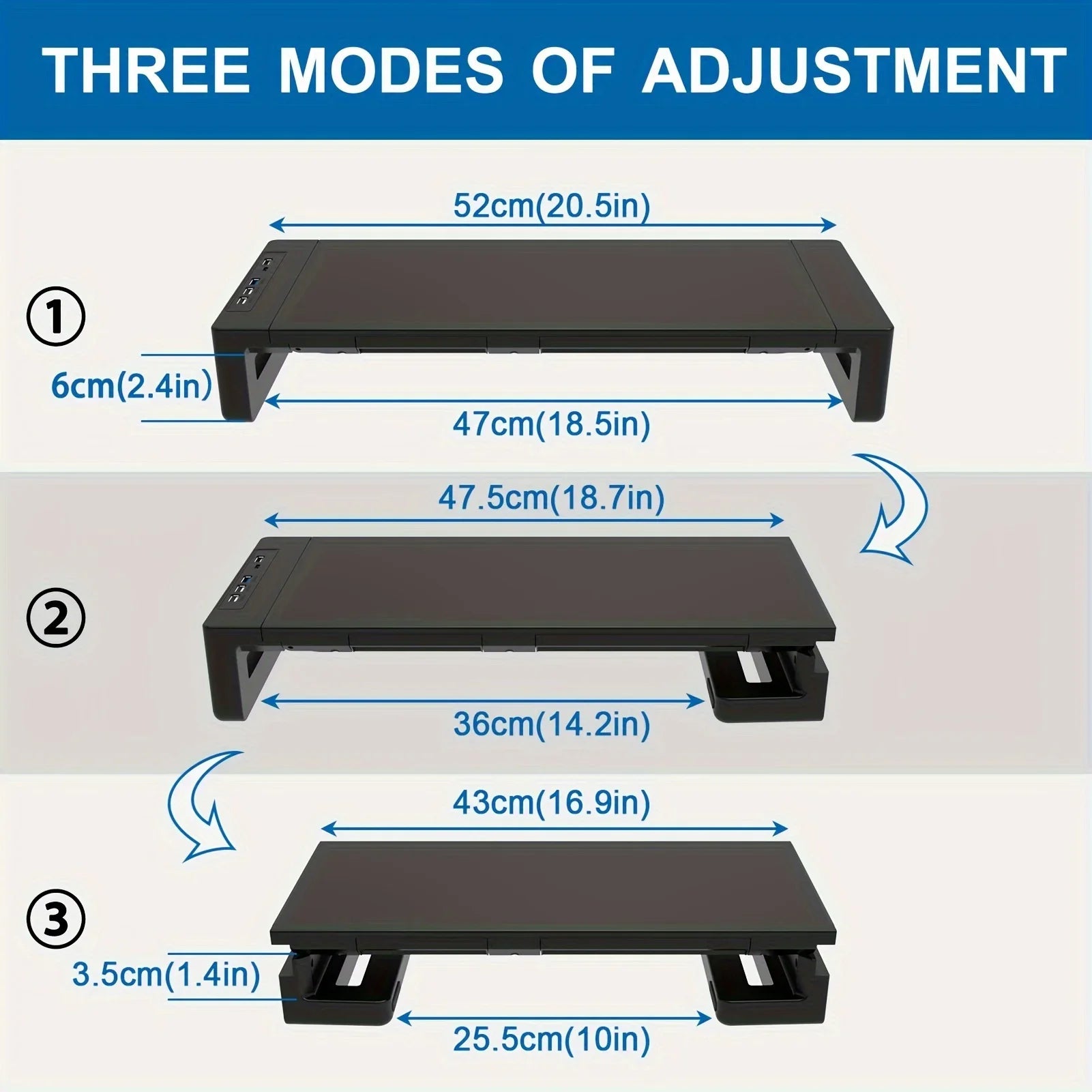 Duel Monitor Riser