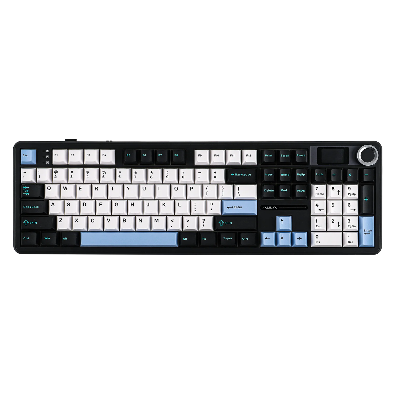 EPOMAKER AULA F108 PRO Full Size 100% Layout Gasket Mounted Wireless Keyboard