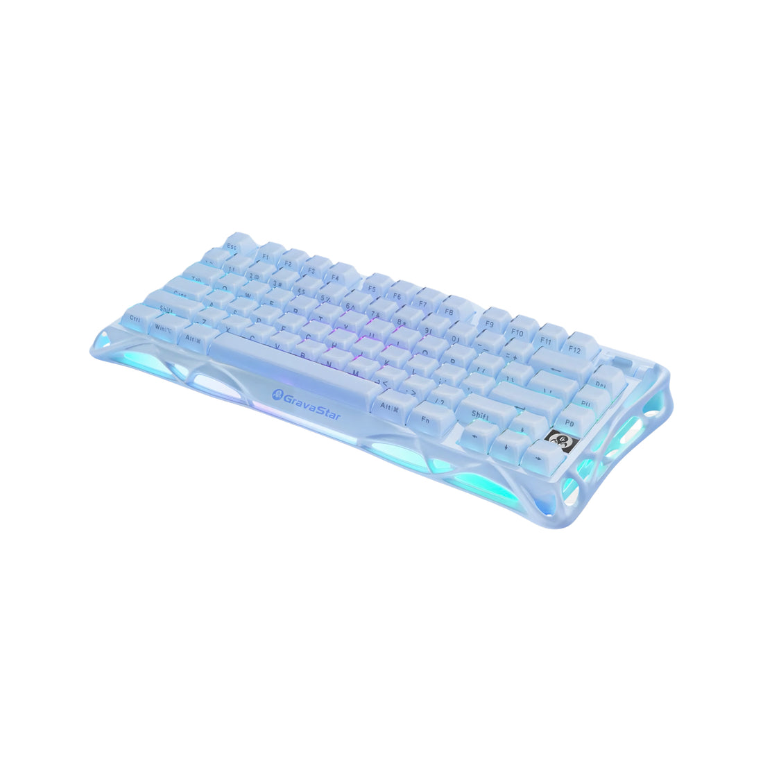 GravaStar Mercury K175%, Aluminum Alloy Gasket Mounted, Linear Switch Keyboard