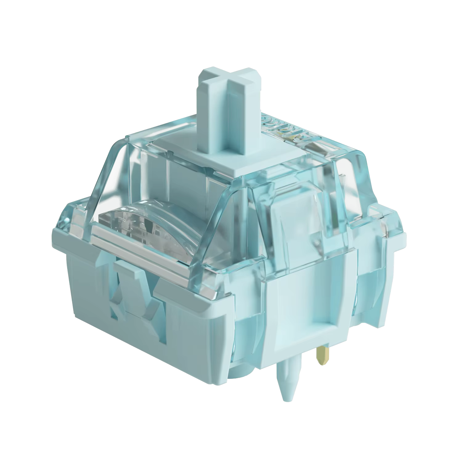 Akko V5 Pro Creamy Blue 5 Pin 45gf Thocky Tactile Switch Factory Lubed Switch