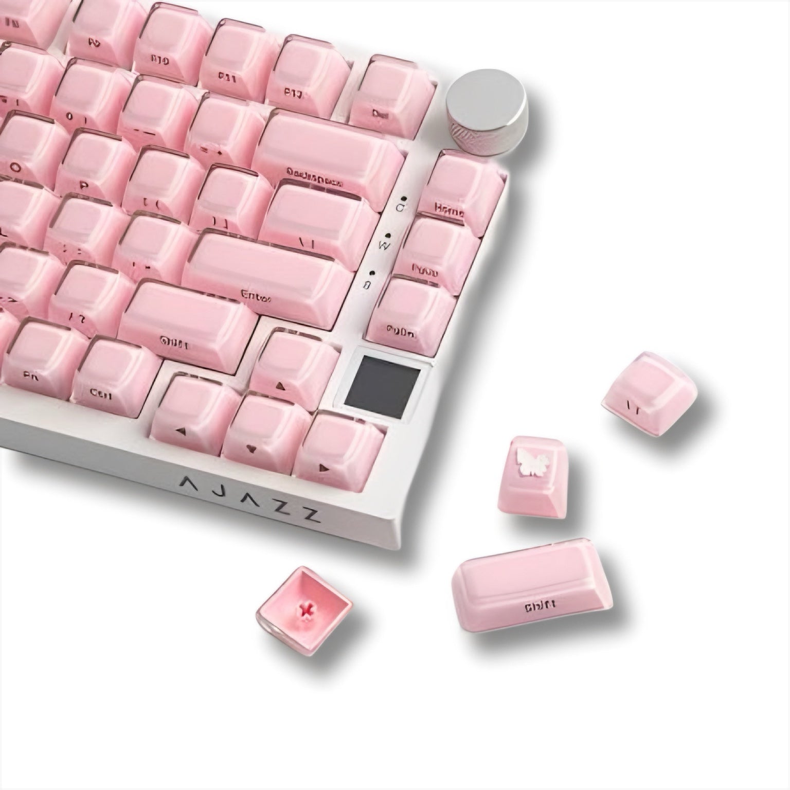 EPOMAKER Lusterfly Jelly Keycaps 123 Keys MDA Profile MX-Compatible