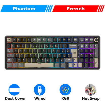 RK ROYAL KLUDGE R98Pro Gasket Mounted, Wired Mechanica, Hot -Swappable Keyboard