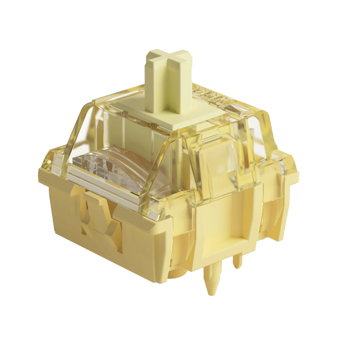 Akko V5 Pro Cream Yellow  5 Pin 50gf Thocky Linear Factory Lubed Switch