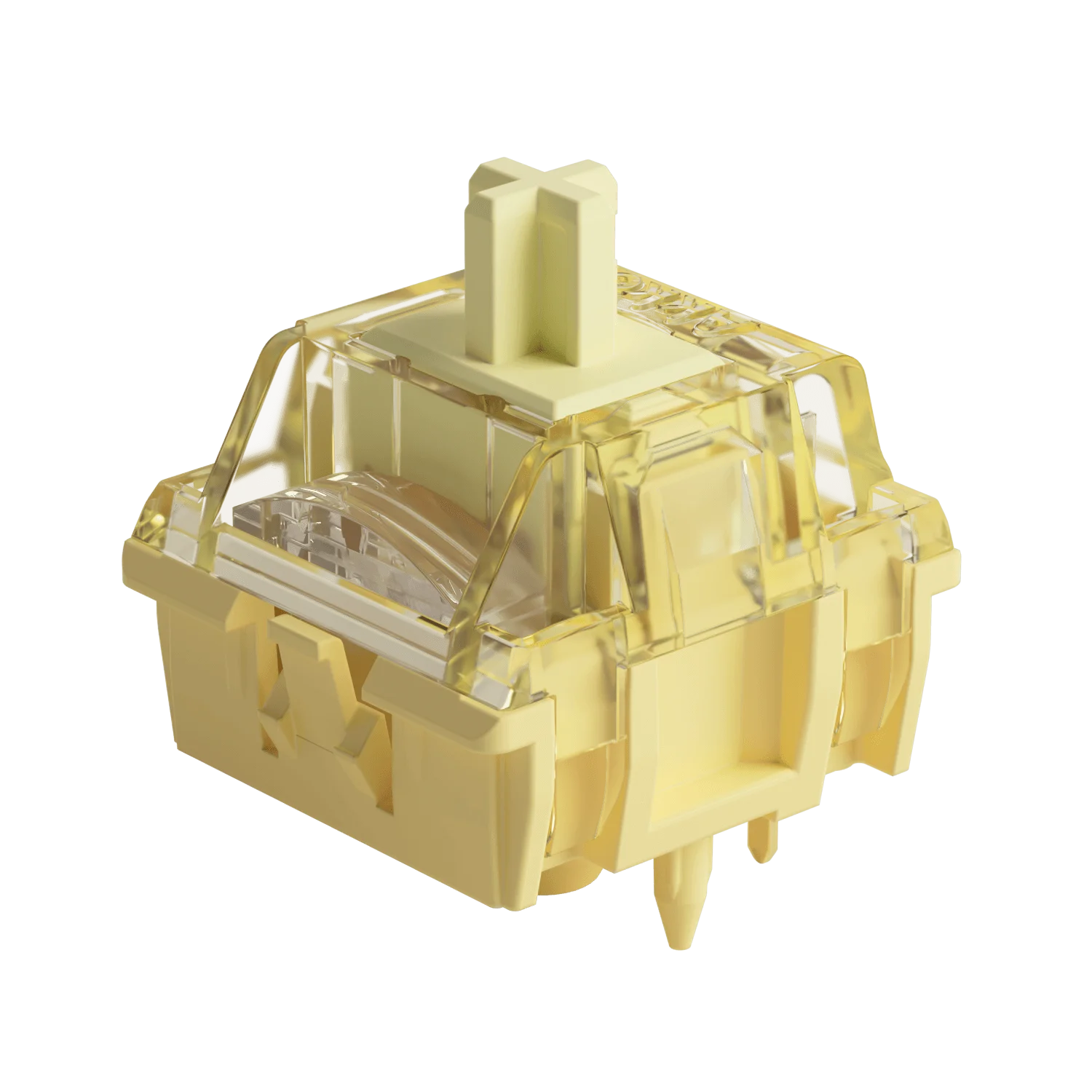 Akko V5 Pro Cream Yellow  5 Pin 50gf Thocky Linear Factory Lubed Switch