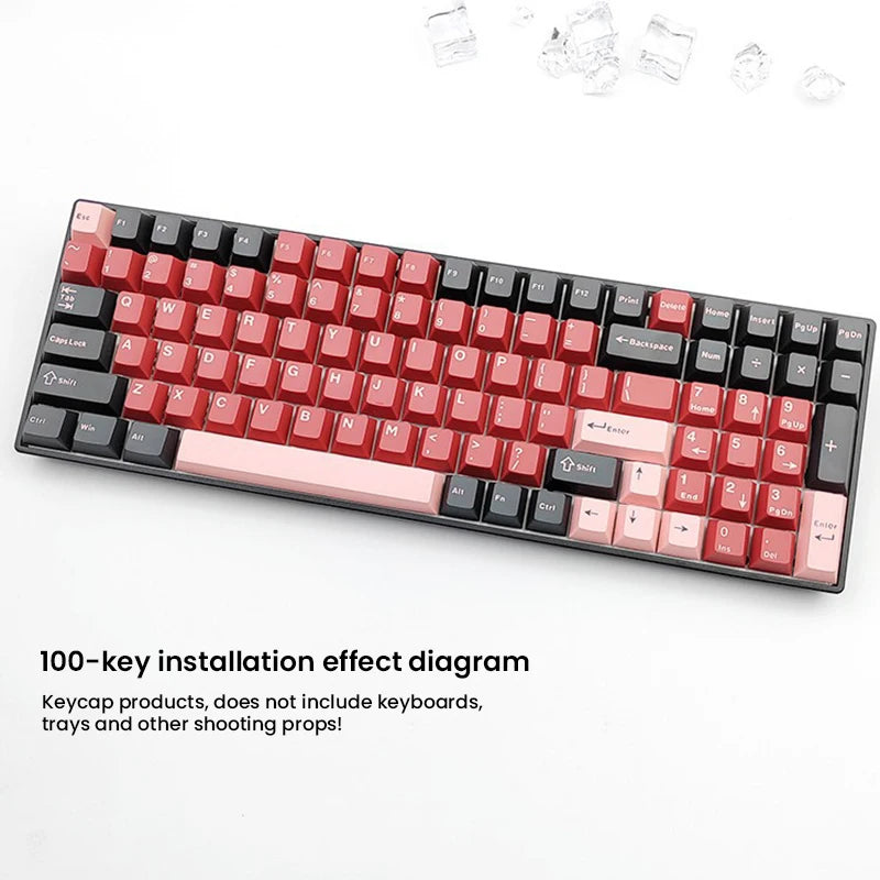 126 Key Double Shot PBT Cherry MX Switch Keycaps