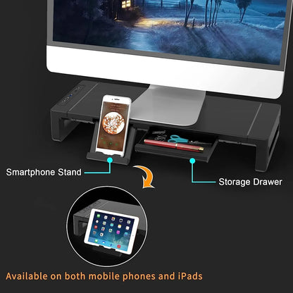 Duel Monitor Riser