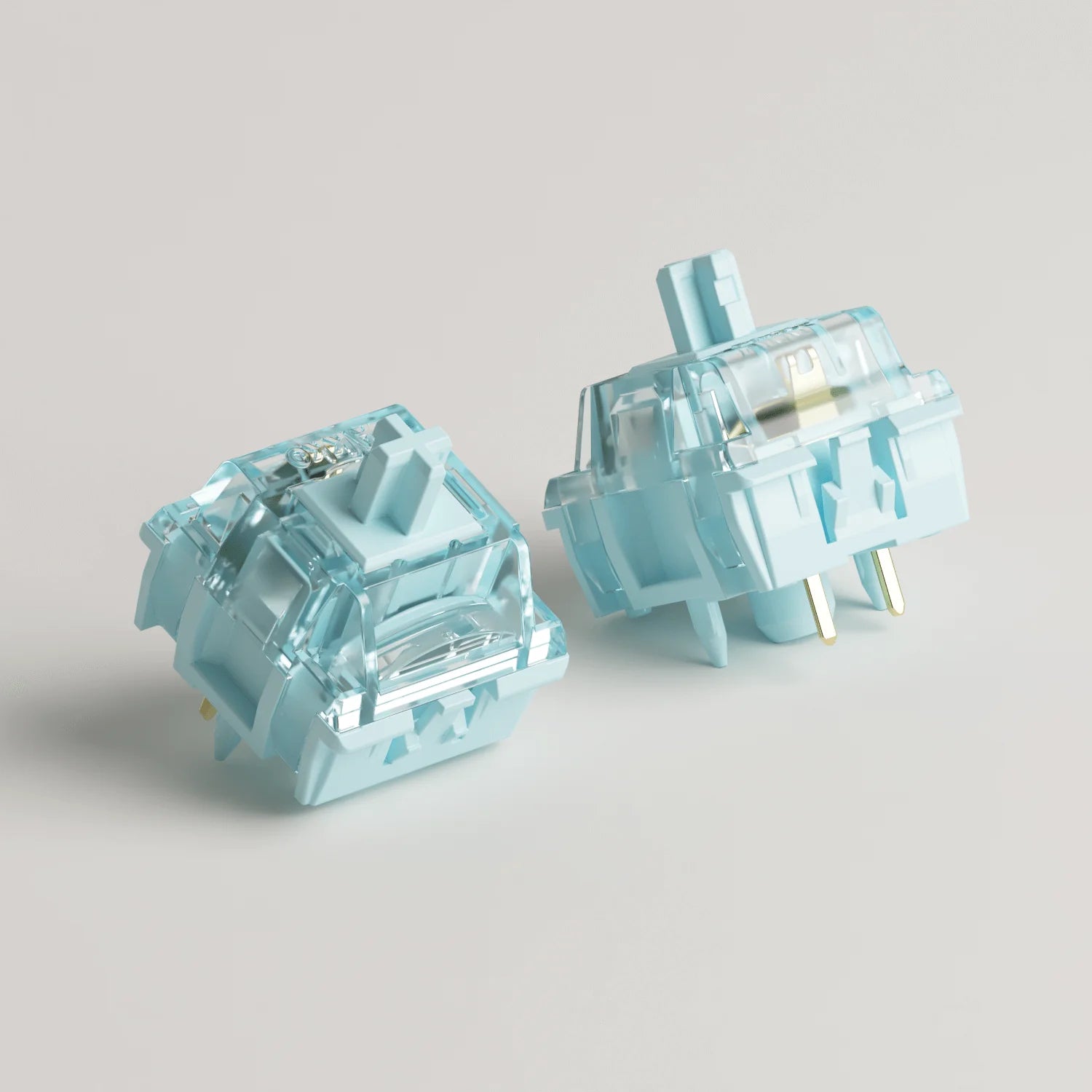 Akko V5 Pro Creamy Blue 5 Pin 45gf Thocky Tactile Switch Factory Lubed Switch