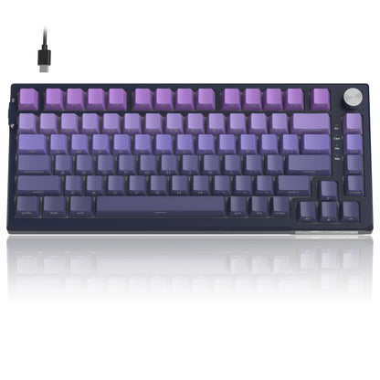 MageGee SKY81 75% Gasket Mounted Keyboard with Knob (Wired Only &amp; Tri-Mode Options)