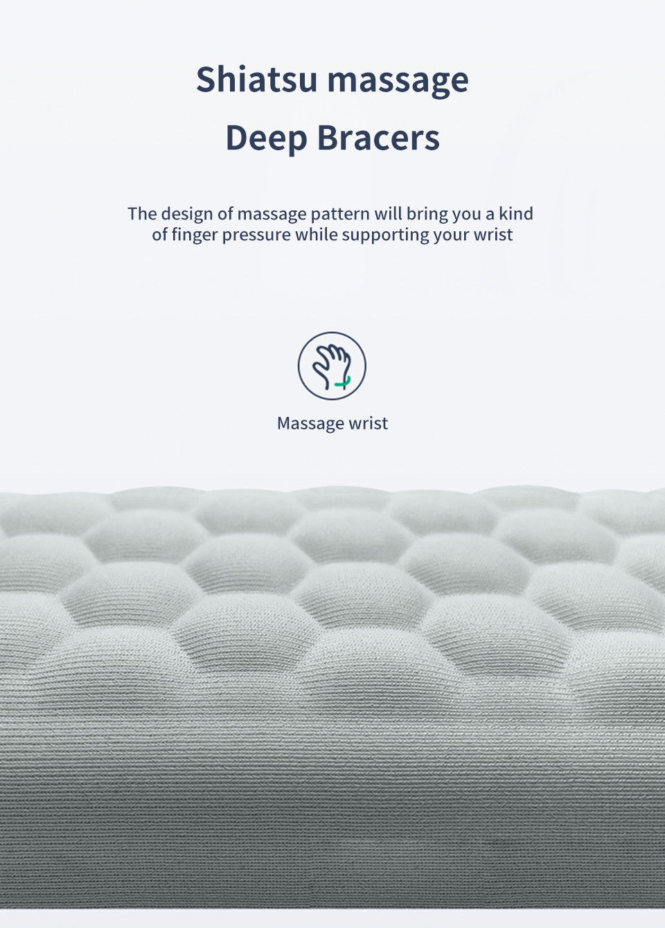 Ergonomic Keyboard &amp; Mouse Memory Foam Wrist Rest