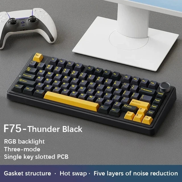AULA F75 Wireless Gasket Mounted 75% Keyboard