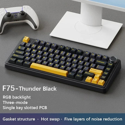 AULA F75 Wireless Gasket Mounted 75% Keyboard