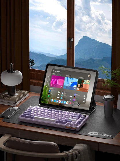 MageGee SKY81 75% Gasket Mounted Keyboard with Knob (Wired Only &amp; Tri-Mode Options)