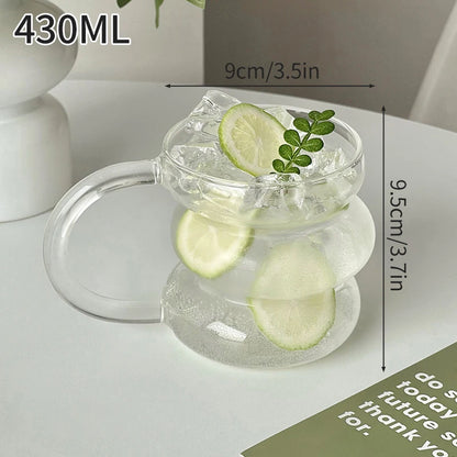 Modern Café Ripple Glassware