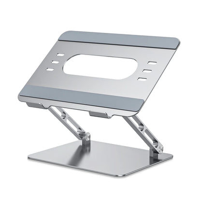 Adjustable Aluminum Laptop Riser for (10-17” Laptop)