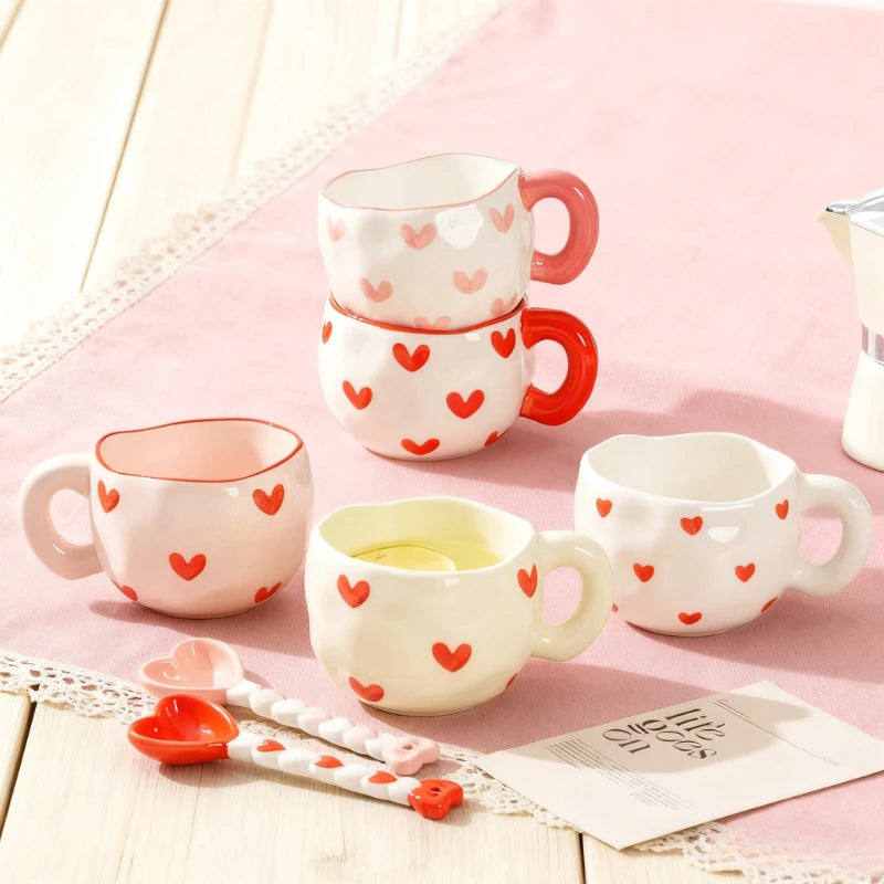 Hand Painted Ceramic Coffee Cup