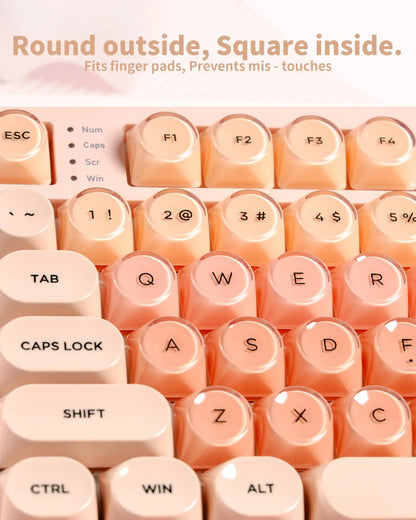 Womier WK98 Wireless Mechanical Tri-Mode Hot Swappable Foundation Keyboard with RGB &amp; Screen