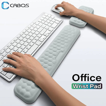 Ergonomic Keyboard &amp; Mouse Memory Foam Wrist Rest