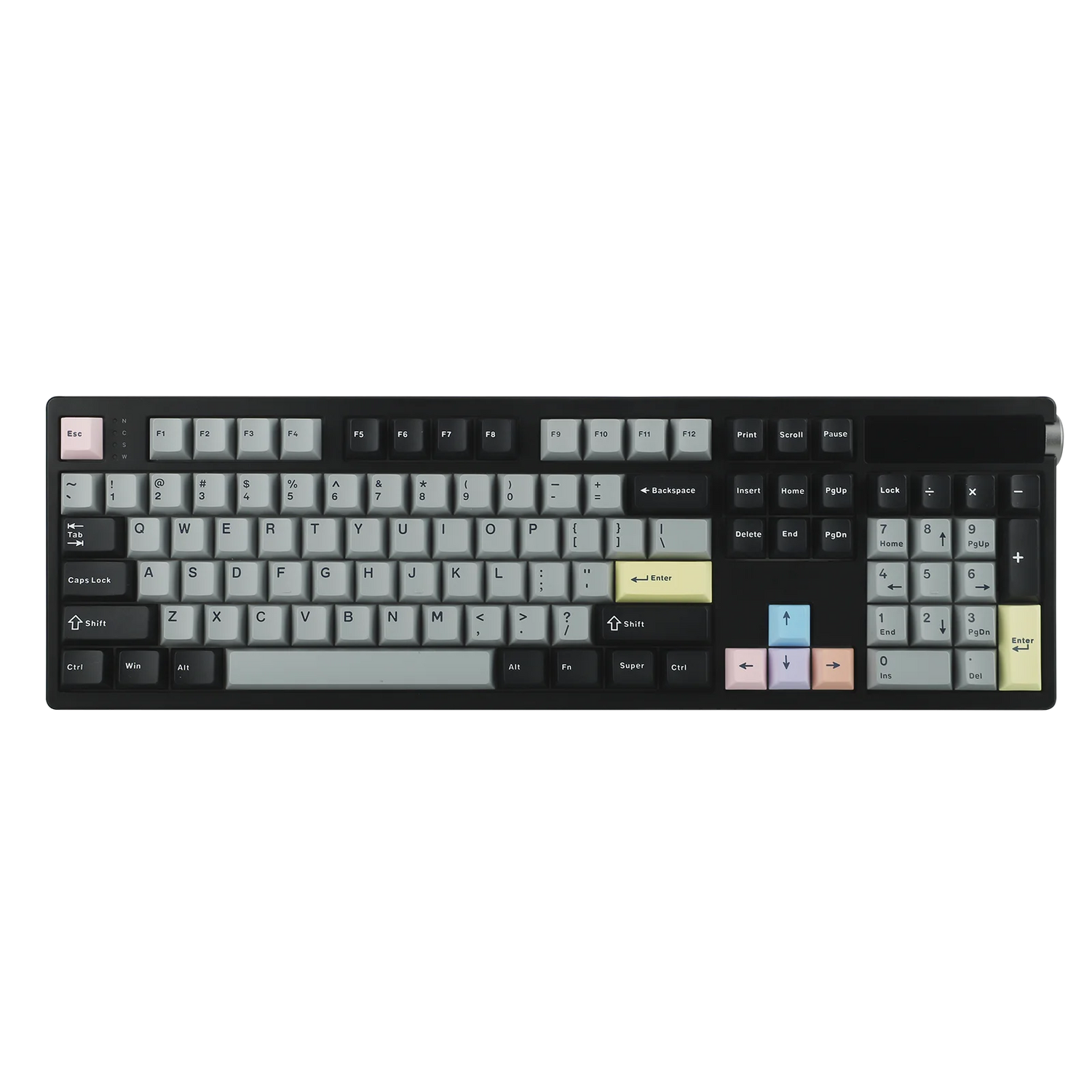 EPOMAKER TH108 PRO 100% Full-Sized Hot-Swap Wireless Keyboard with Screen &amp; Knob