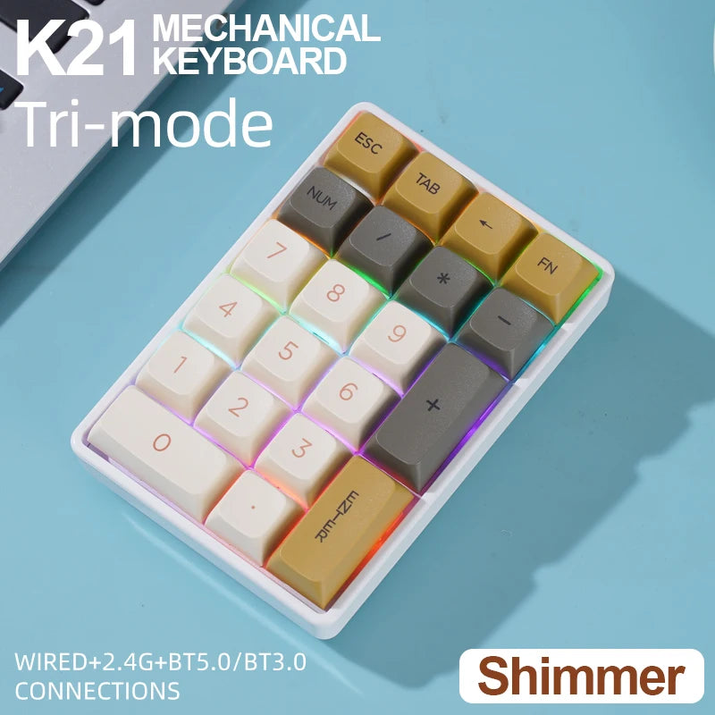 FreeWolf K21 Wireless Hot Swappable Mechanical Numpad