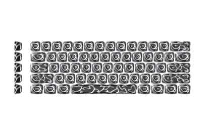 XVX Venom Keycap Set ABS+PC 61-Key