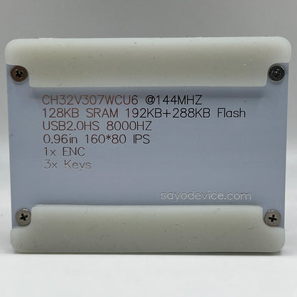 O3C SayoDevice Rapid Trigger Hall Magnetic  Switches with Knob &amp; Screen