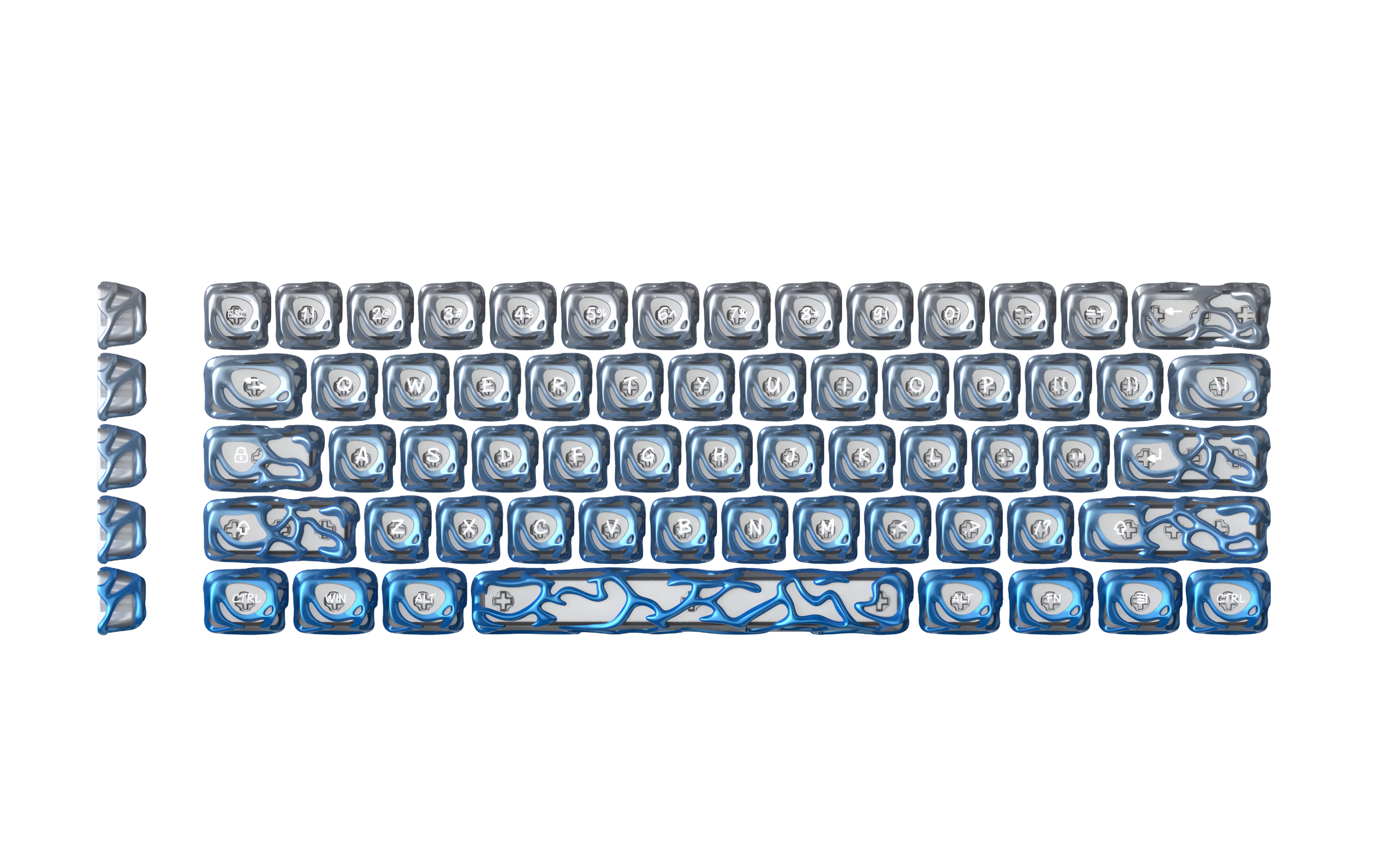 XVX Venom Keycap Set ABS+PC 61-Key