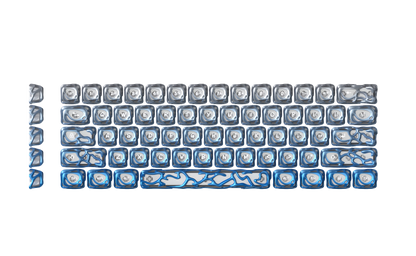 XVX Venom Keycap Set ABS+PC 61-Key