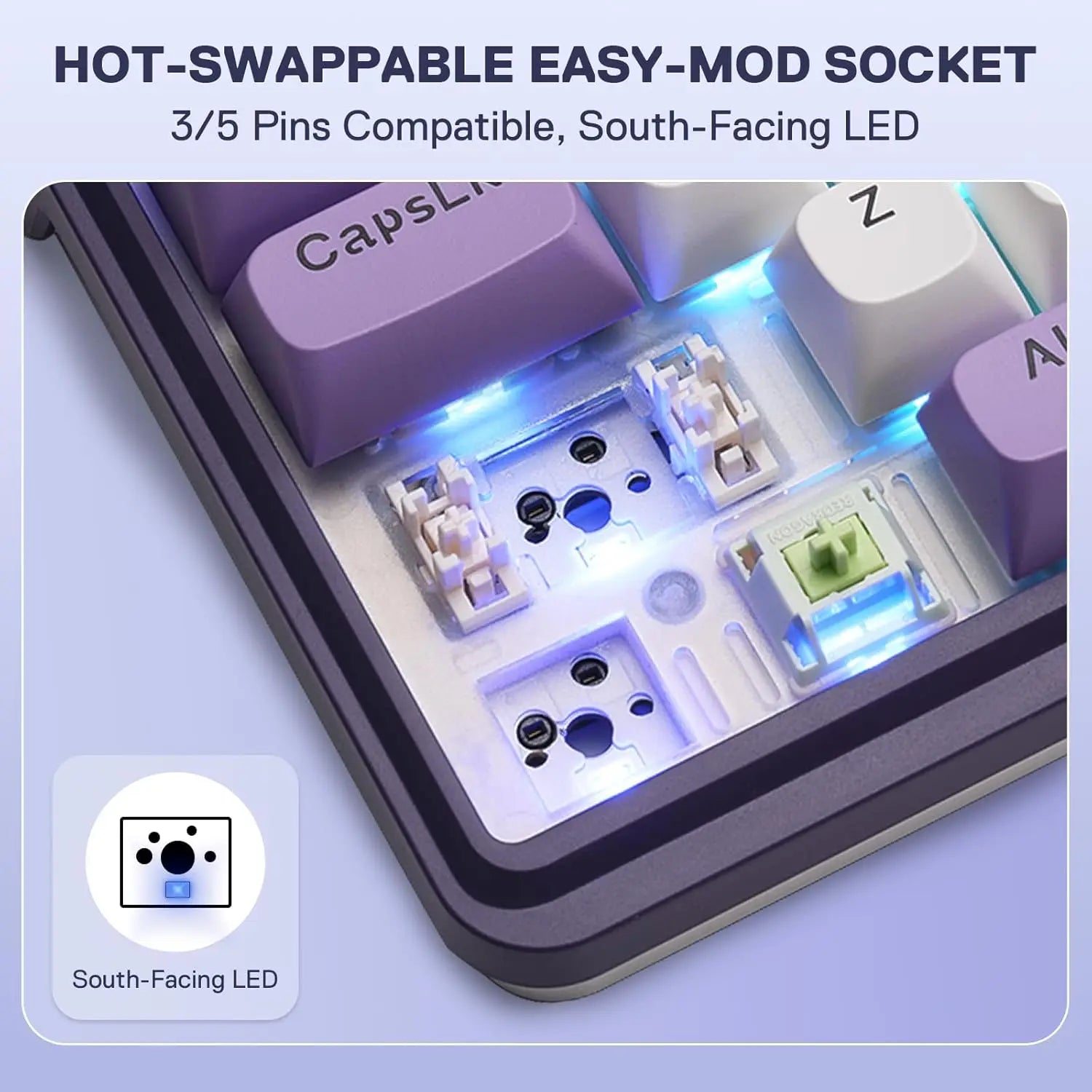 Redragon K745 PRO Wireless 108 Key Gasket Mounted Keyboard