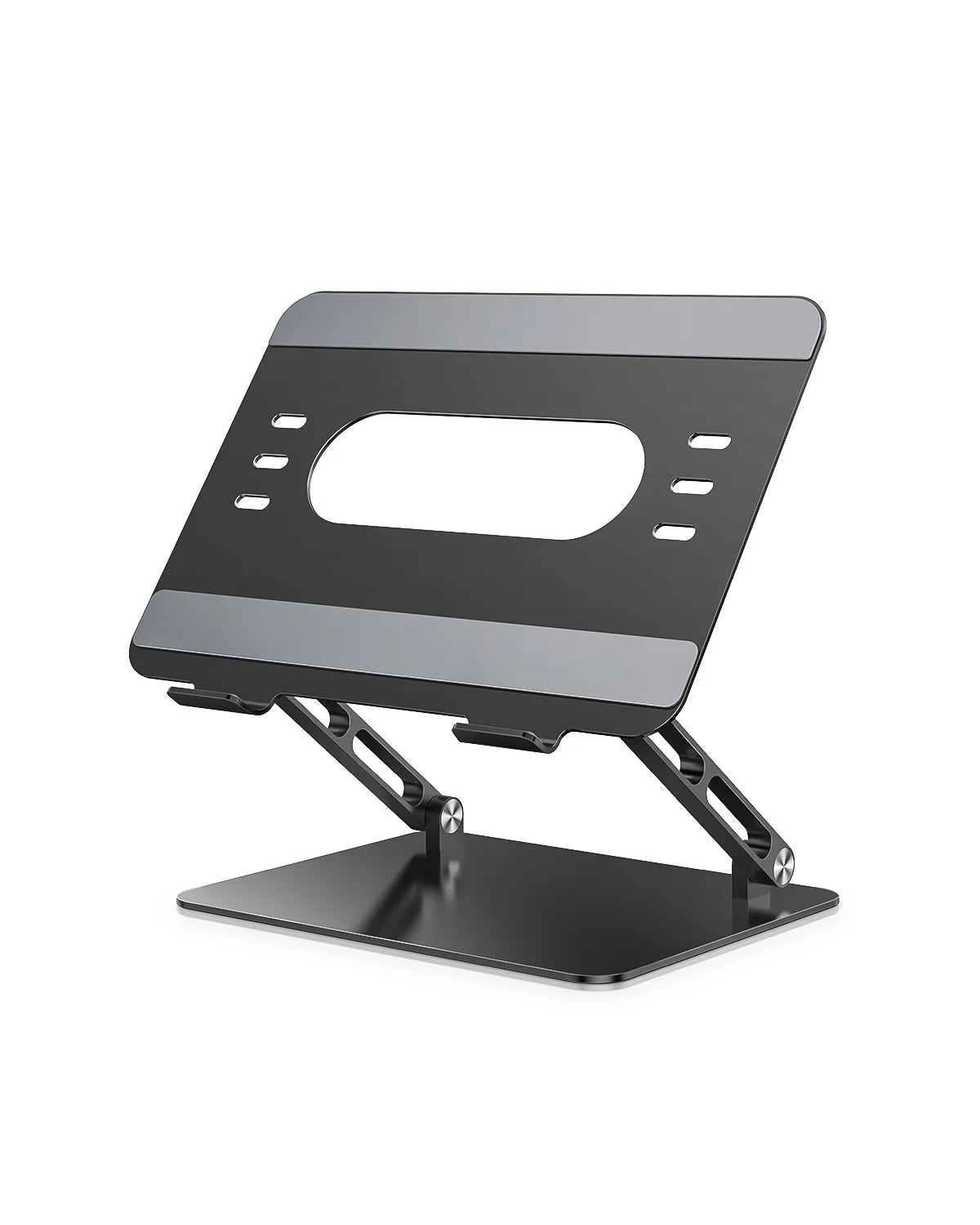 Adjustable Aluminum Laptop Riser for (10-17” Laptop)