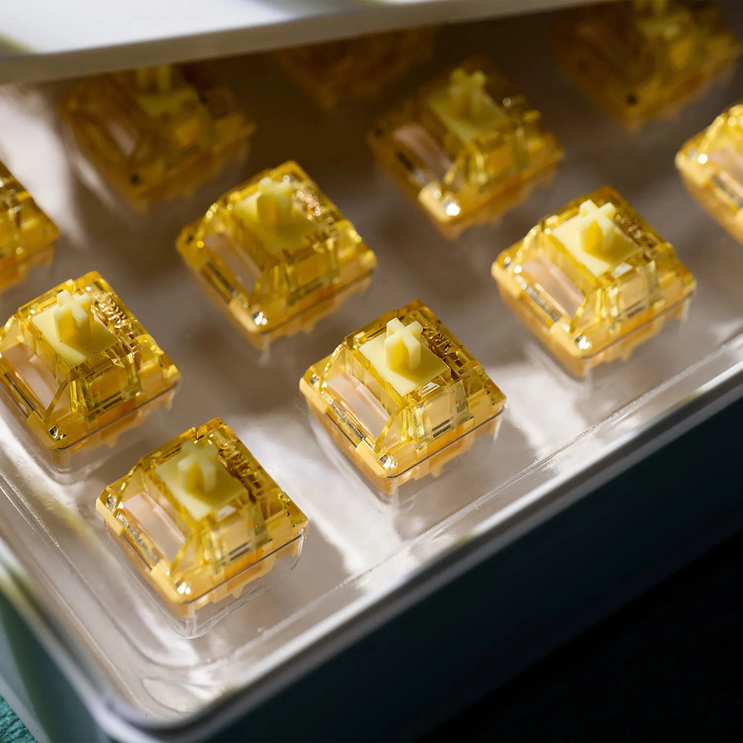 Akko V5 Pro Cream Yellow  5 Pin 50gf Thocky Linear Factory Lubed Switch