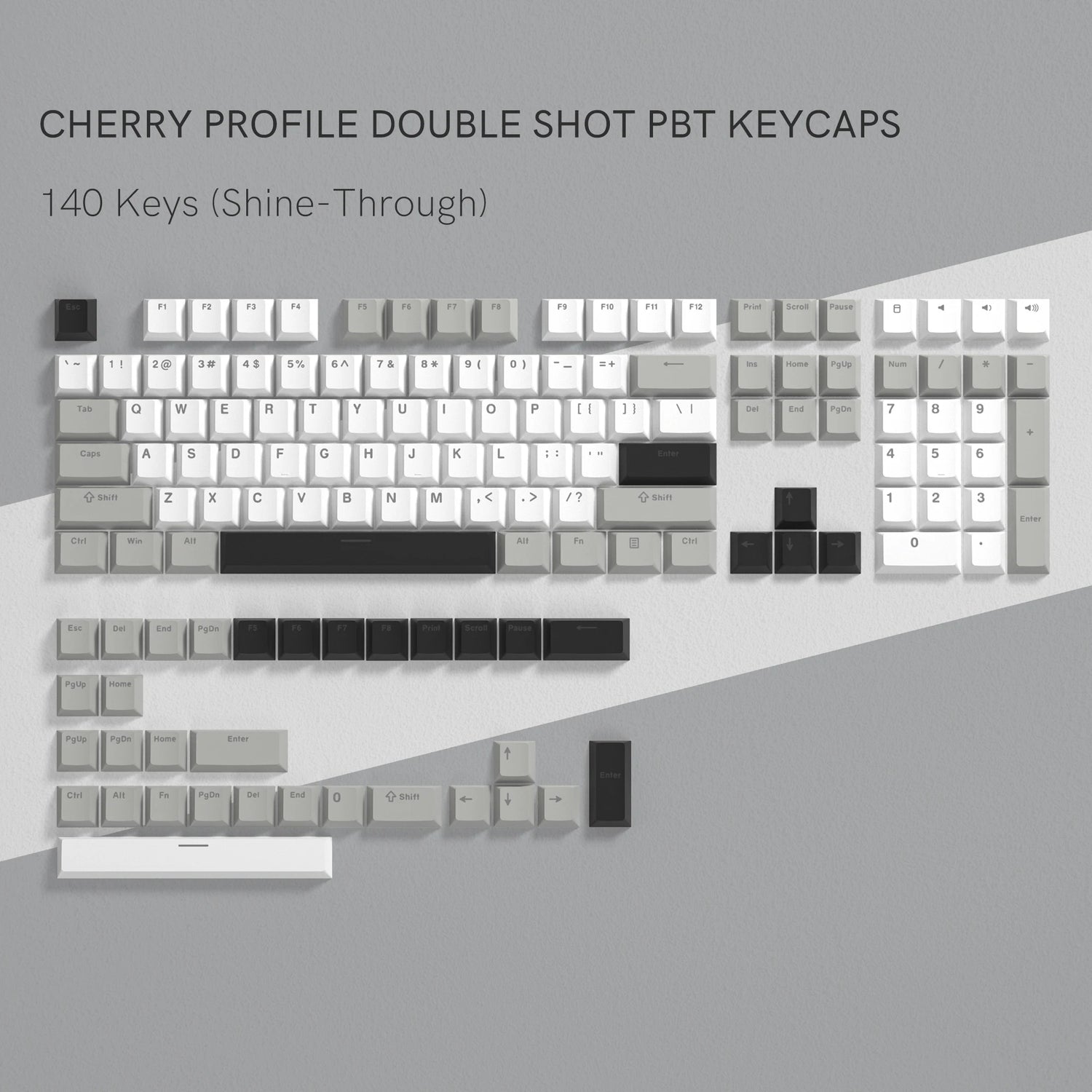 Womier Double Shot Key Cap Sets
