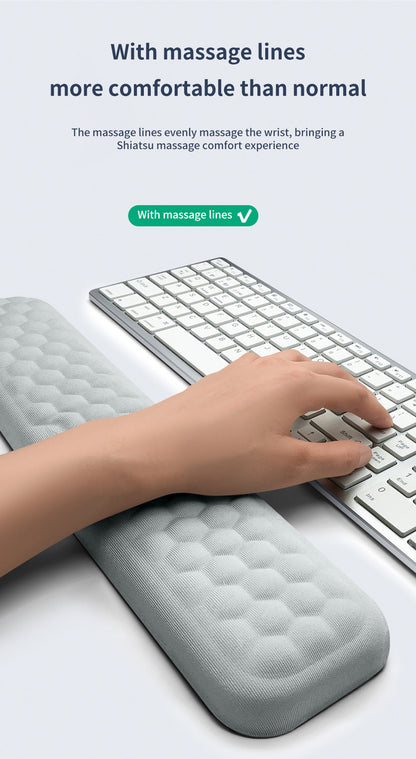 Ergonomic Keyboard &amp; Mouse Memory Foam Wrist Rest